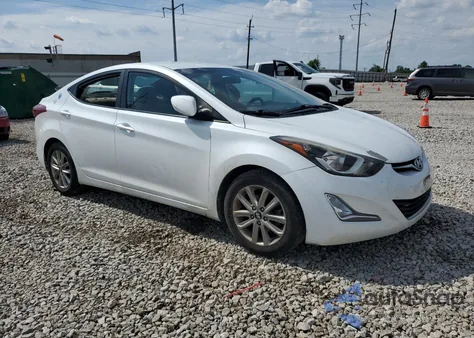 2016 Hyundai Elantra Se из США, поврежденный, VIN 5NPDH4AE3GH719865